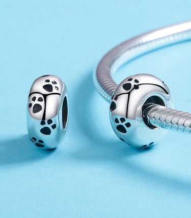 Сребърен разделител „Любими лапички“