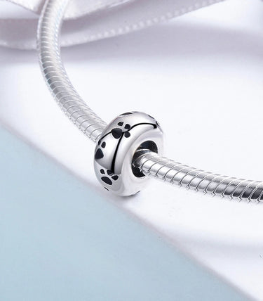 Сребърен разделител „Любими лапички“