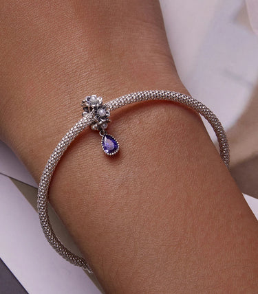 Сребърен разделител „Перлена красота“