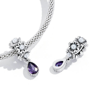 Сребърен разделител „Перлена красота“