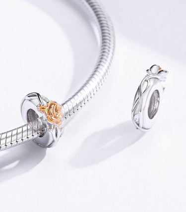 Сребърен разделител „Вълшебна роза“