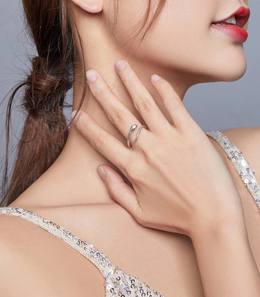 Сребърен пръстен „Изкусителка“