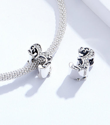 Сребърен талисман „3“