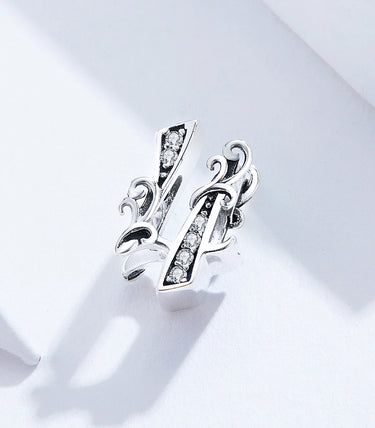 Сребърен талисман „4“