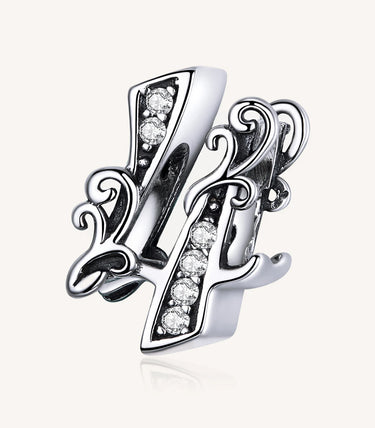 Сребърен талисман „4“