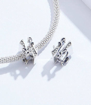 Сребърен талисман „4“