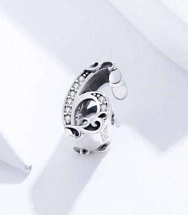 Сребърен талисман „6“