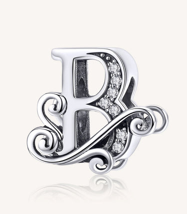 Сребърен талисман „B“