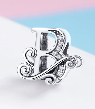 Сребърен талисман „B“