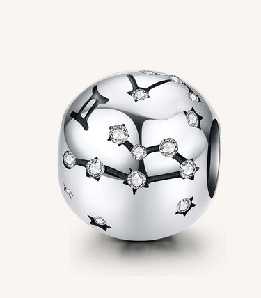 Сребърен талисман „Близнаци“