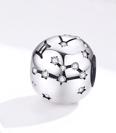 Сребърен талисман „Близнаци“