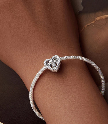 Сребърен талисман „Блясъкът на любовта“