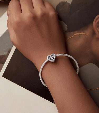 Сребърен талисман „Блясъкът на любовта“