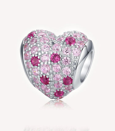 Сребърен талисман „Бонбонена любов“