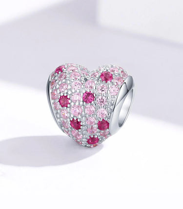 Сребърен талисман „Бонбонена любов“