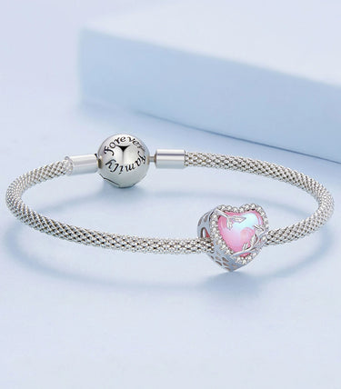 Сребърен талисман „Цвете мое!“