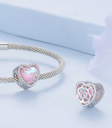 Сребърен талисман „Цвете мое!“