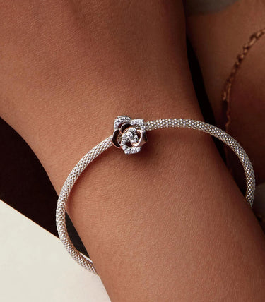 Сребърен талисман „Цвете на живота“