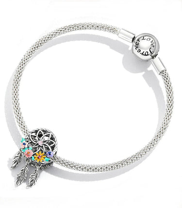 Сребърен талисман „Цветен сън“