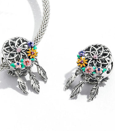 Сребърен талисман „Цветен сън“