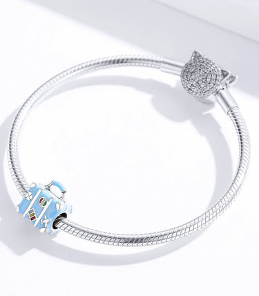 Сребърен талисман „Да пътешестваме!“