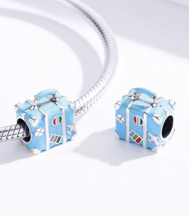 Сребърен талисман „Да пътешестваме!“