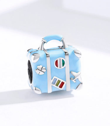 Сребърен талисман „Да пътешестваме!“