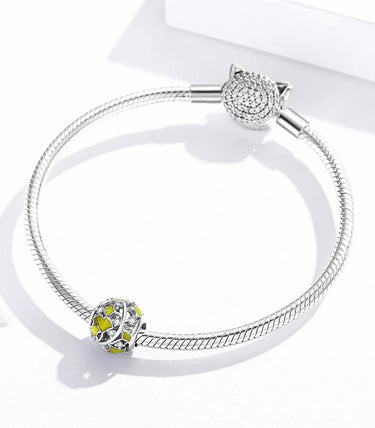 Сребърен талисман „Дърво на дълголетието“