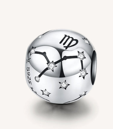 Сребърен талисман „Дева“