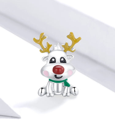 Сребърен талисман „Еленчето Рудолф“