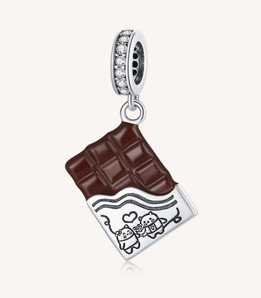 Сребърна висулка „Искам нещо сладичко“