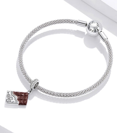 Сребърна висулка „Искам нещо сладичко“