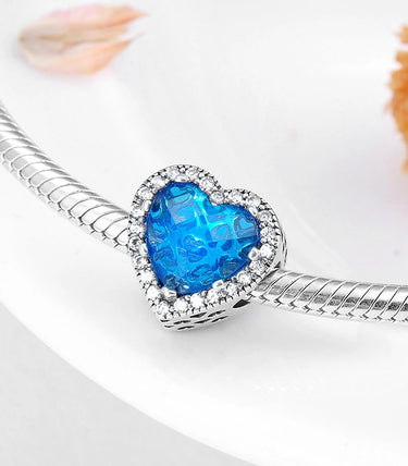 Сребърен талисман „Искряща любов“