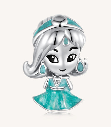 Сребърен талисман „Жасмин”