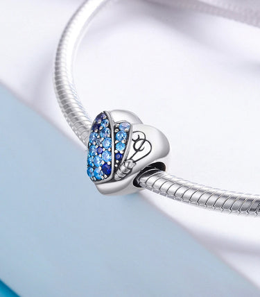 Сребърен талисман „Красива такава, каквато си“