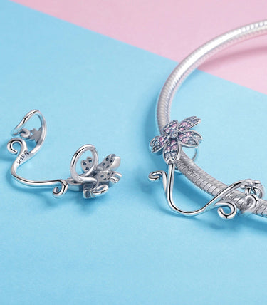 Сребърен талисман „Крехка красота“