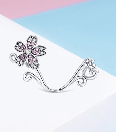 Сребърен талисман „Крехка красота“