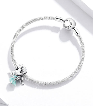 Сребърен талисман „Ледената фея“