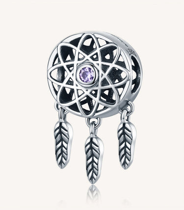 Сребърен талисман „Ловец на сънища“