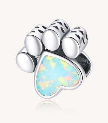 Сребърен талисман „Любима лапичка“