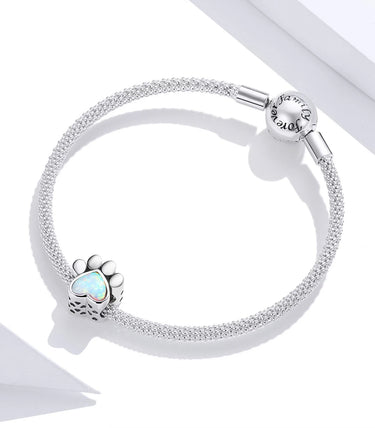 Сребърен талисман „Любима лапичка“