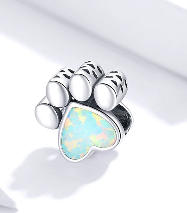 Сребърен талисман „Любима лапичка“