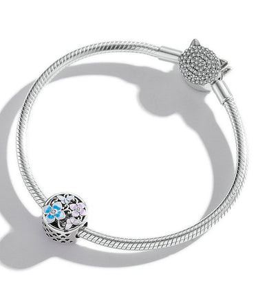 Сребърен талисман „Магията на пролетта“