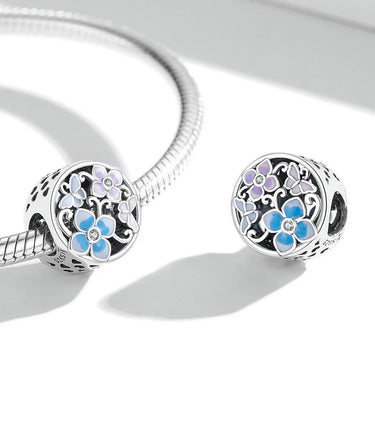 Сребърен талисман „Магията на пролетта“