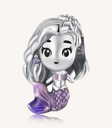 Сребърен талисман „Малката русалка”