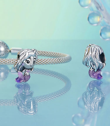 Сребърен талисман „Малката русалка”