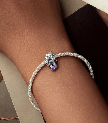 Сребърен талисман „Малката русалка”