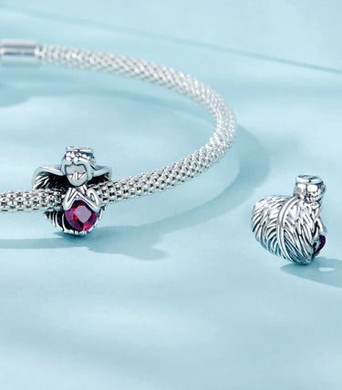 Сребърен талисман „Моят ангел хранител“