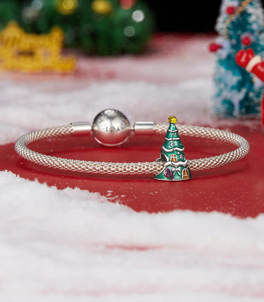 Сребърен талисман „Моята елхичка”