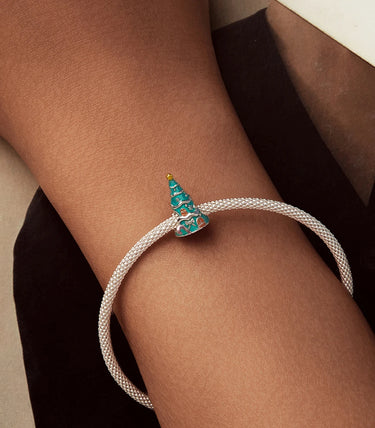 Сребърен талисман „Моята елхичка”